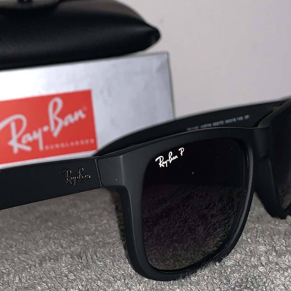 COPY - Rayban Justin ORB4165-622/T3 Matte Black/G…